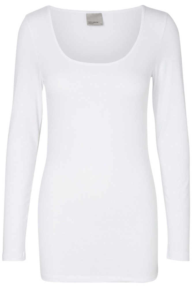 VMMAXI MY LS SOFT LONG U-NECK NOOS 10152908 Bright White