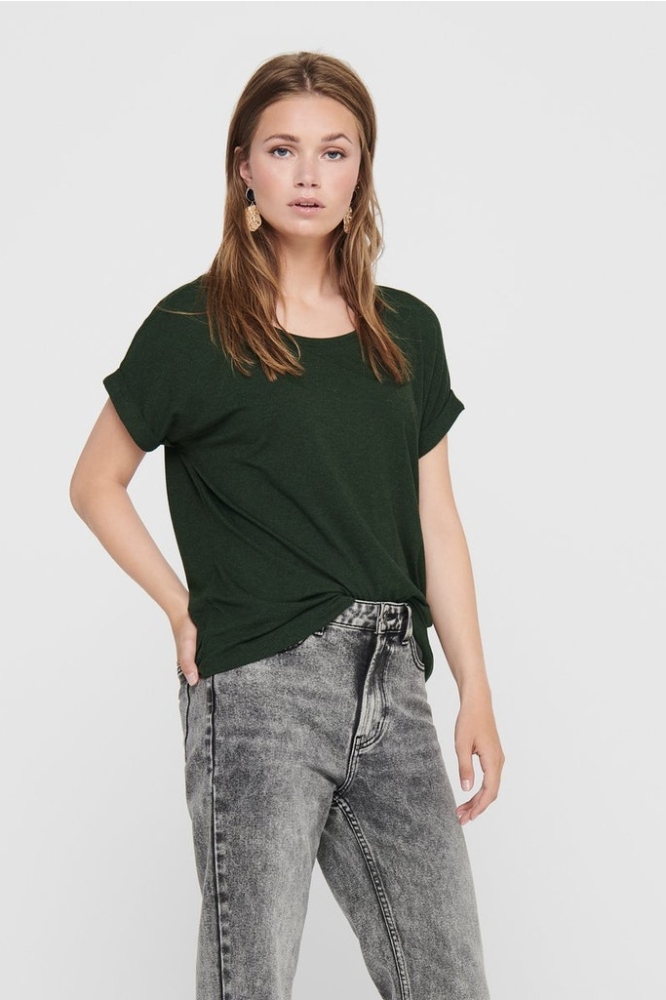 ONLMOSTER S/S O-NECK TOP NOOS JRS 15106662 Rosin