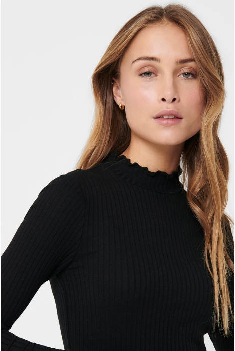 Jacqueline de Yong jdyfransiska l/s rib top jrs noos