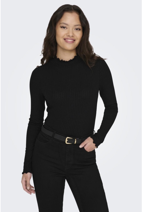 Jacqueline de Yong jdyfransiska l/s rib top jrs noos