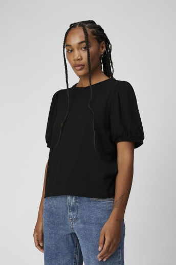 Object T-shirt OBJJAMIE S/S TOP NOOS 23034454 Black