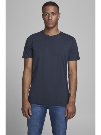 Jack & Jones T-shirt JJEORGANIC BASIC TEE SS O-NECK NOOS 12156101 Navy Blazer/SLIM