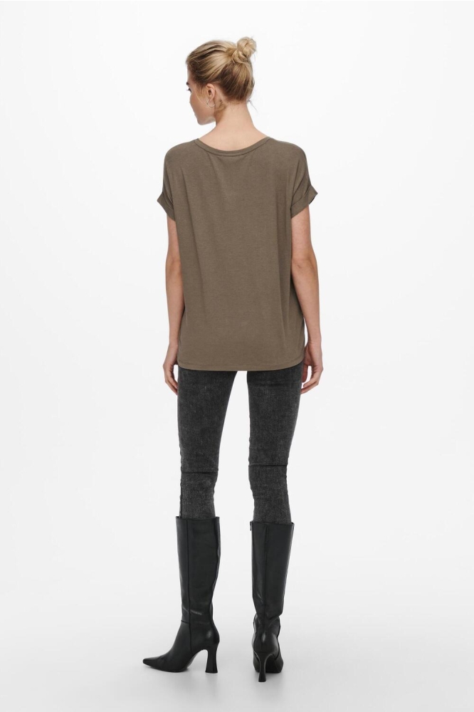 ONLMOSTER S/S O-NECK TOP NOOS JRS 15106662 CARIBOU