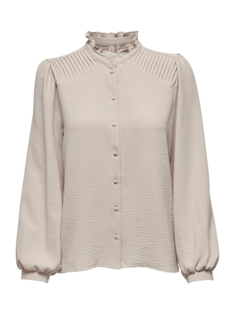 Only Blouse ONLMETTE LS PLEAT SHIRT WVN 15288514 Moonbeam