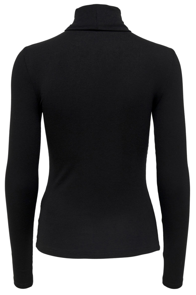 ONLSILLE ROLL NECK TOP JRS NOOS 15256046 BLACK