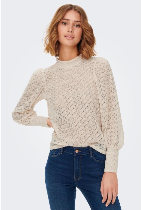 Jacqueline de Yong jdyavery l/s lace top jrs noos