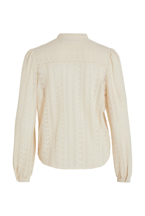 Vila vichikka lace l/s shirt- noos