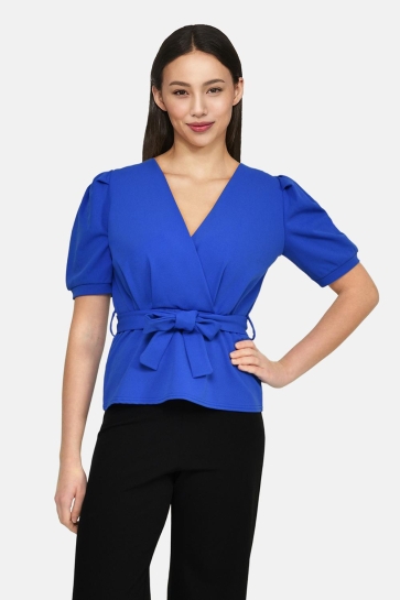 SisterS point Blouse NASA T 15348 BRIGHT COBALT