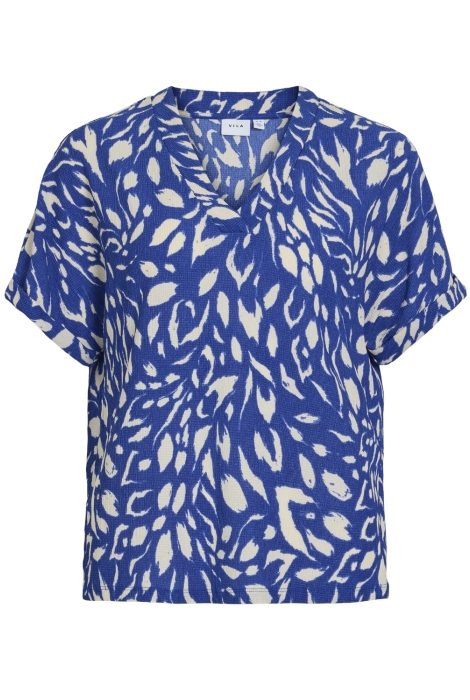 Vila vilaya bea v-neck s/s top/dfs