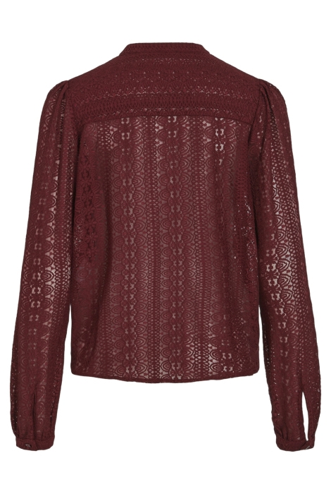 Vila vichikka lace l/s shirt- noos