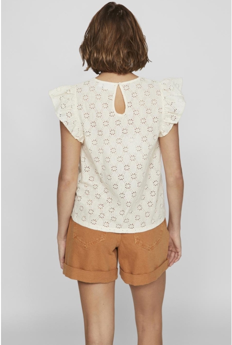 Vila visumia o-neck s/s top/r