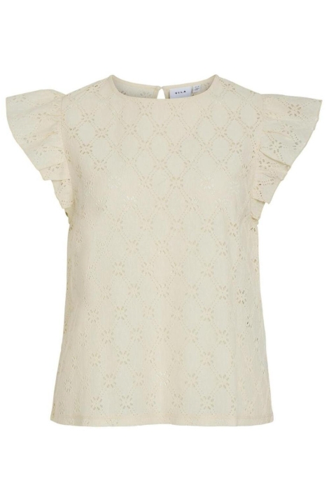 Vila visumia o-neck s/s top/r