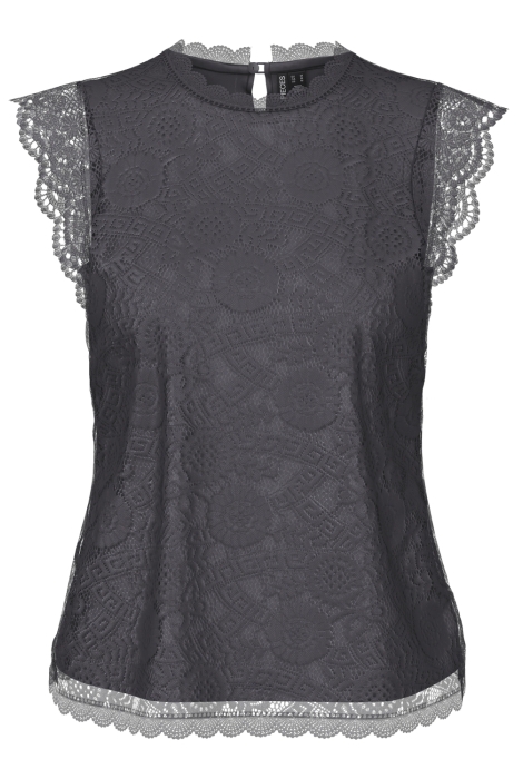 Pieces pcolline sl lace top noos