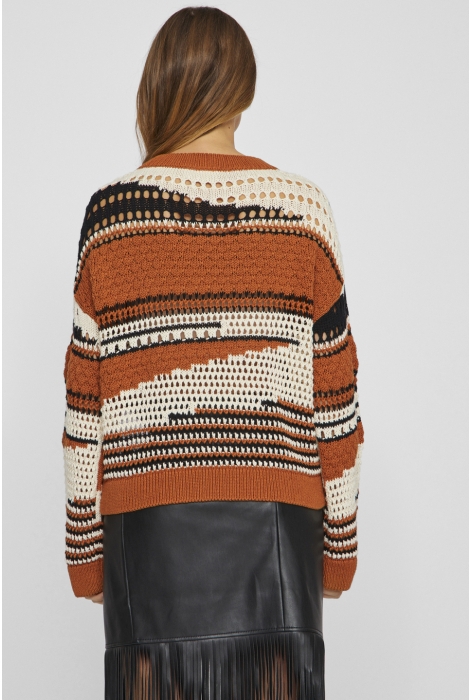 Vila vifilina l/s o-neck knit top