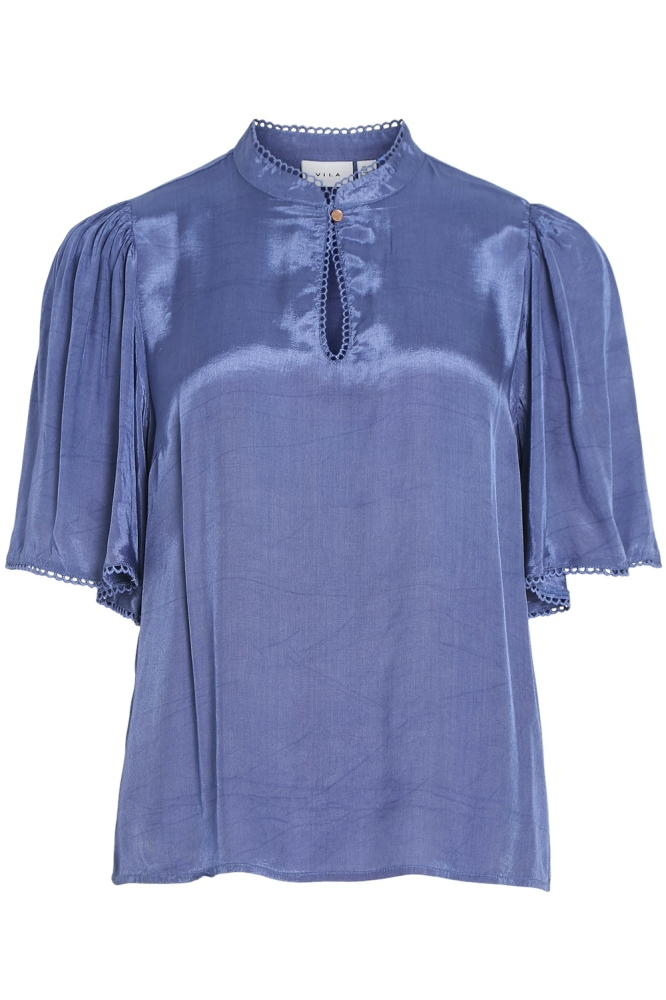 VIRANNE 2/4 TOP 14103210 BIJOU BLUE