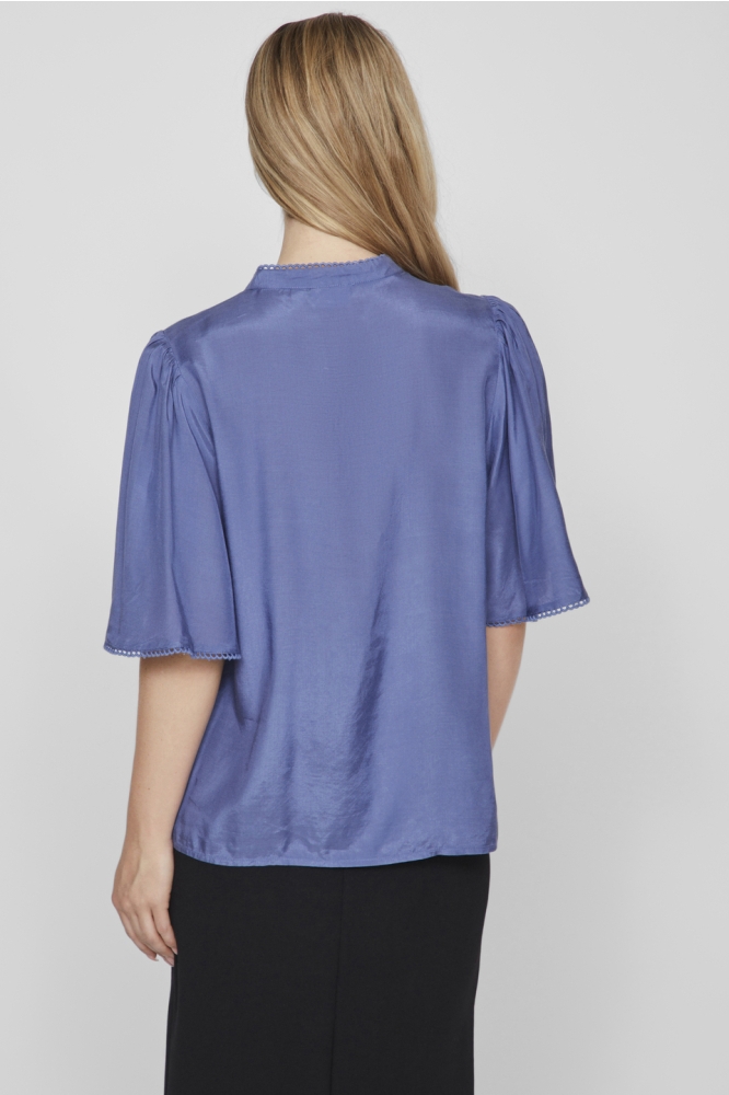 VIRANNE 2/4 TOP 14103210 BIJOU BLUE