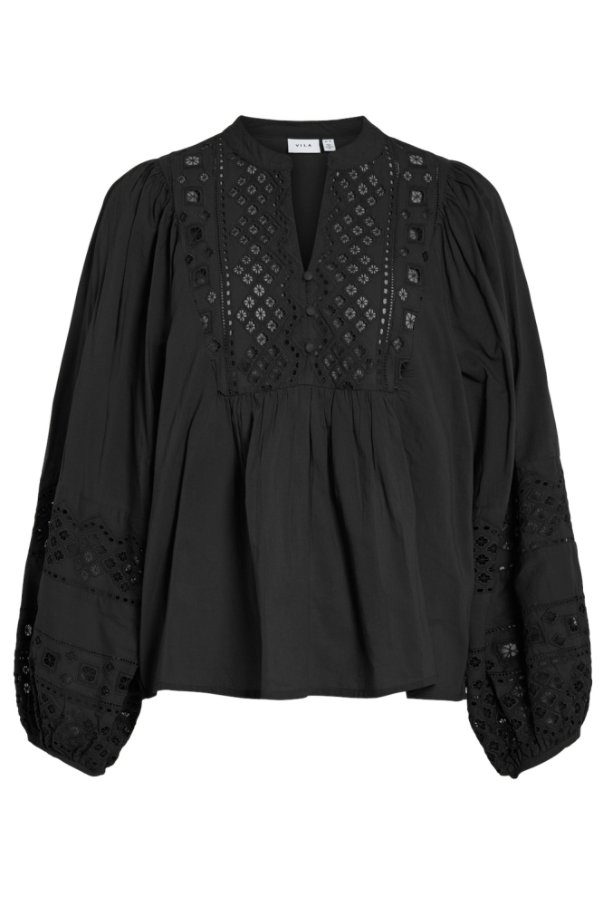 VIDULLI L/S TOP 14100603 BLACK BEAUTY