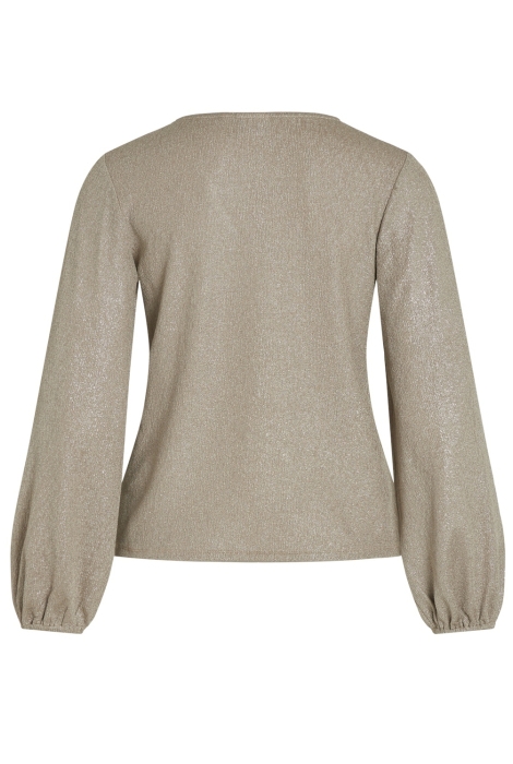 Vila vishinea v-neck l/s top