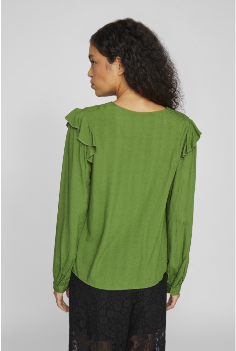 Vila videstina v-neck l/s top/pr/bf