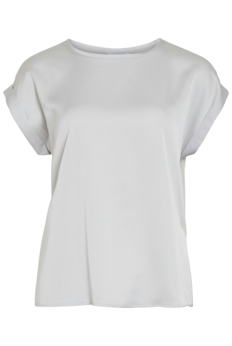 Vila viellette s/s satin top - noos