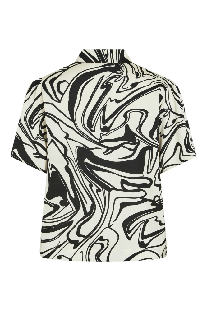 VIONELIA 2/4 SHIRT 14103918 BIRCH/GRAPHIC