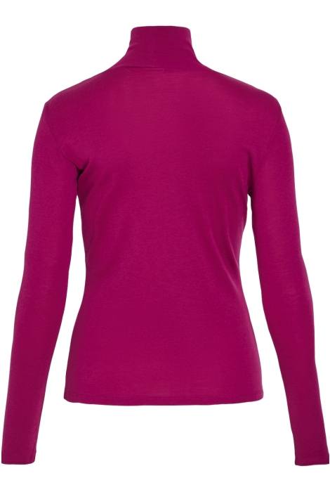 Vila vijolini roll neck l/s top/r