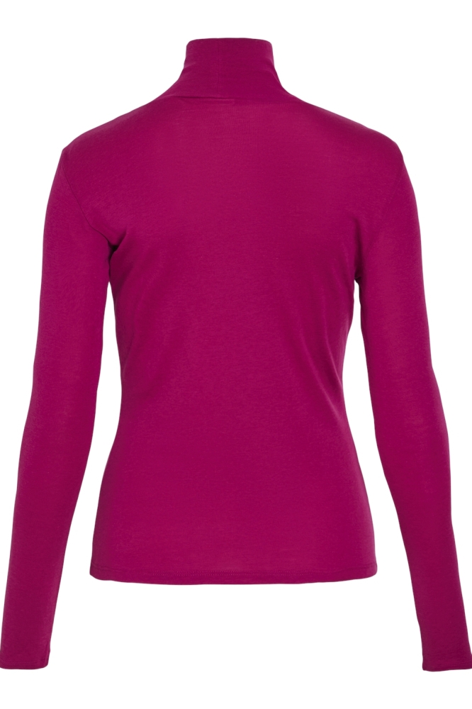 VIJOLINI ROLL NECK L/S TOP/R 14102279 Festival Fuchsia