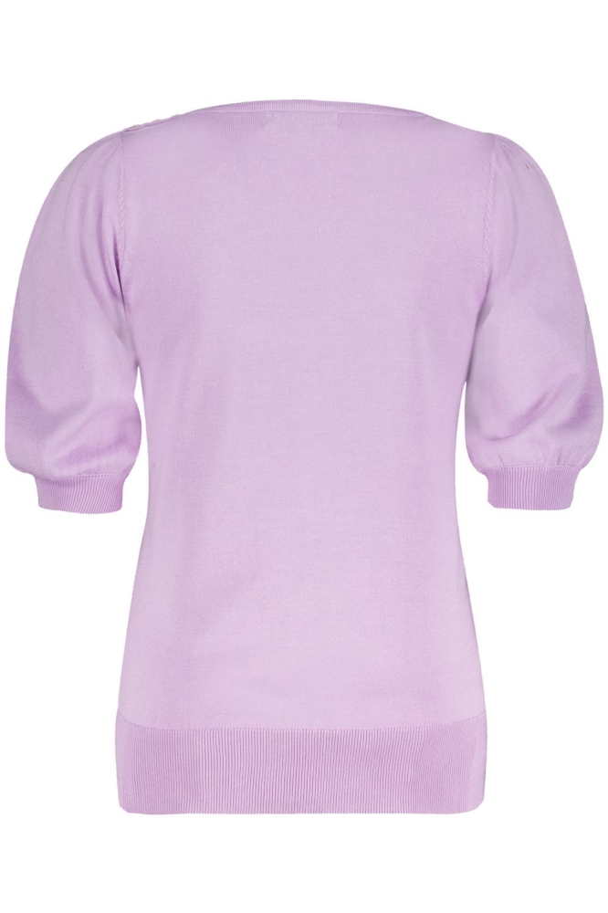 SWEET FINE KNIT AND BUTTONS SRB4231 Soft Lilac