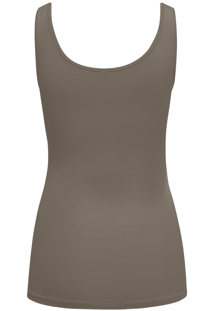 ONLLIVE LOVE S/L TANK TOP NOOS 15095808 WALNUT