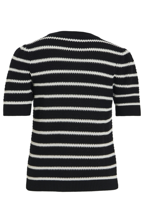 Vila vidalo o-neck s/s stripe knit-noos