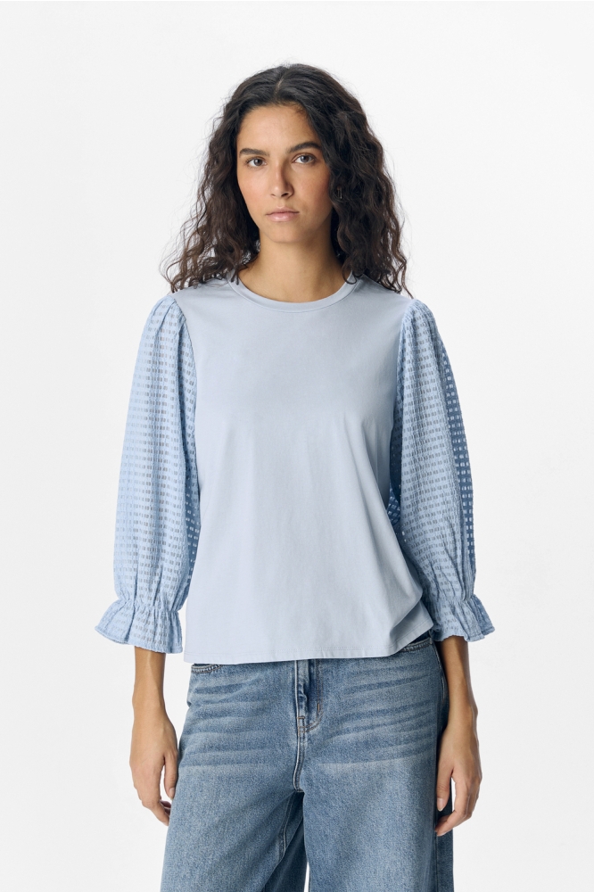 OBJELIA LO L/S TOP 137 23045997 KENTUCKY BLUE