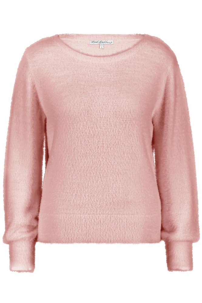 BODI FLUFFY SWEATER SRB4342 343 OLD ROSE