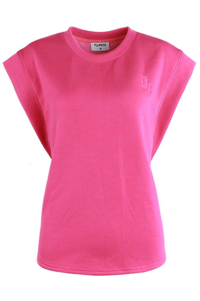 LUCILE TOP 24ZQF12 305 BRIGHT PINK