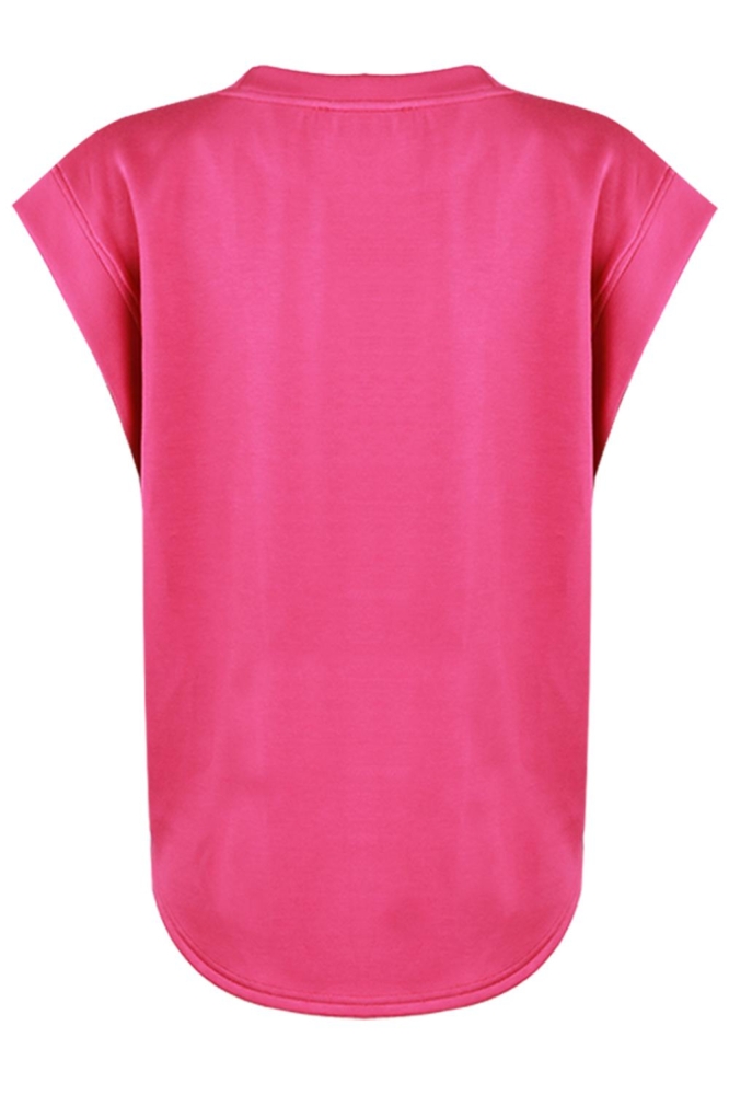 LUCILE TOP 24ZQF12 305 BRIGHT PINK