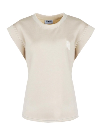 Fluresk T-shirt LUCILE TOP 24ZQF12 014 ZAND