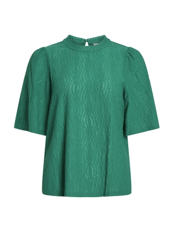 Vila T-shirt VISHINA S/S TOP 14108119 ULTRAMARINE GREEN