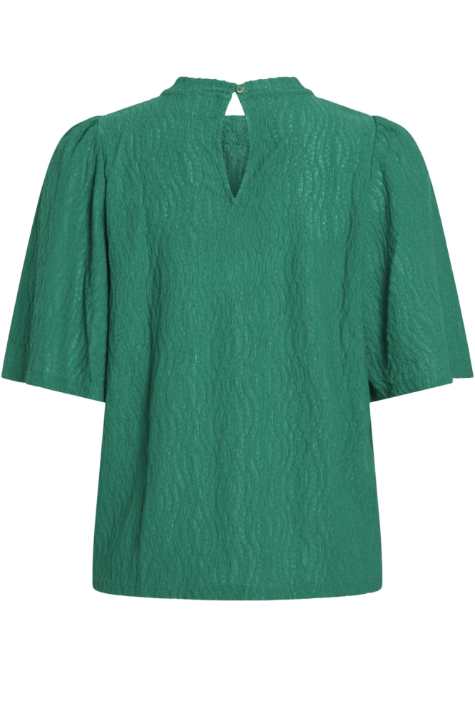 VISHINA S/S TOP 14108119 ULTRAMARINE GREEN