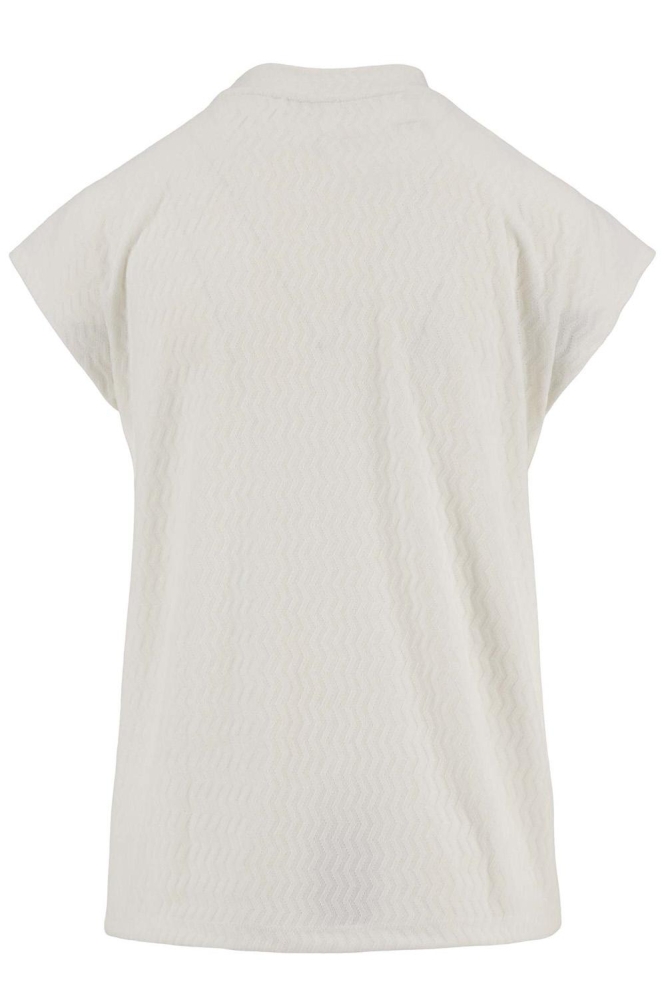 TURTLE TOP MET STRUCTUUR 0304 061 CREME