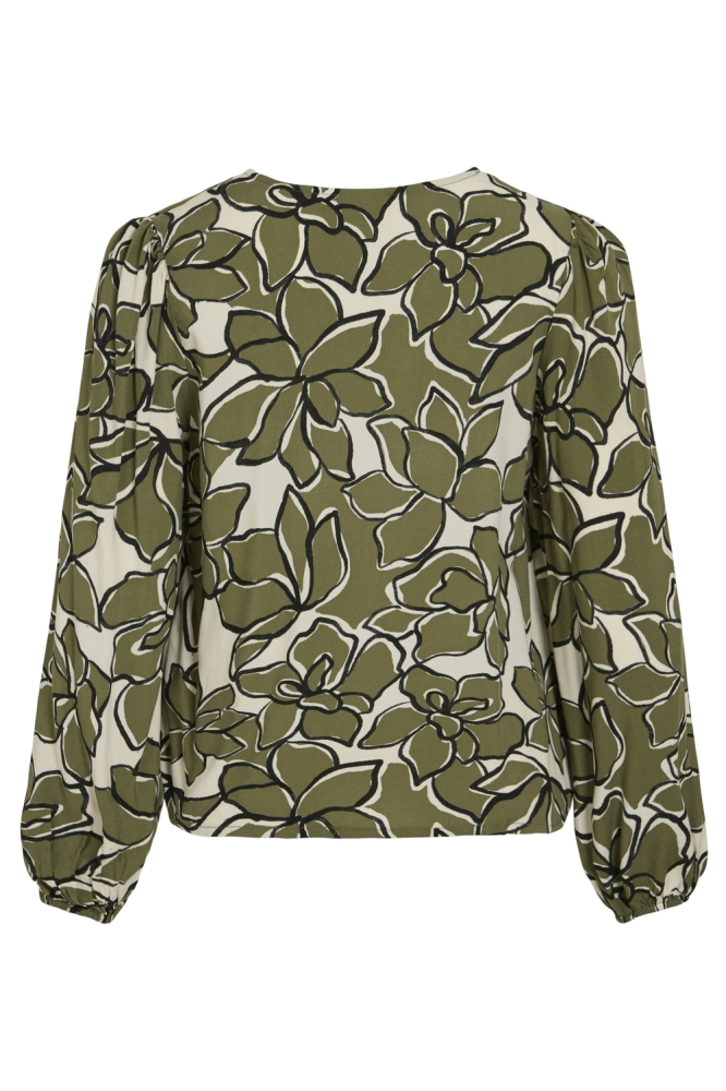 VIMARA DURA V-NECK L/S TOP/PB 14103116 CAPULET OLIVE/DURA