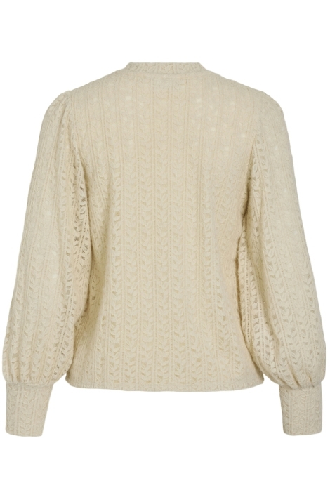 Vila viamata high neck l/s top/r