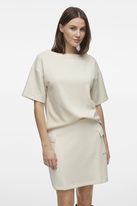 Vila vikarena boatneck 2/4 top/r