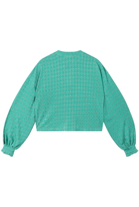 Refined Department ladies knitted glitter blouse