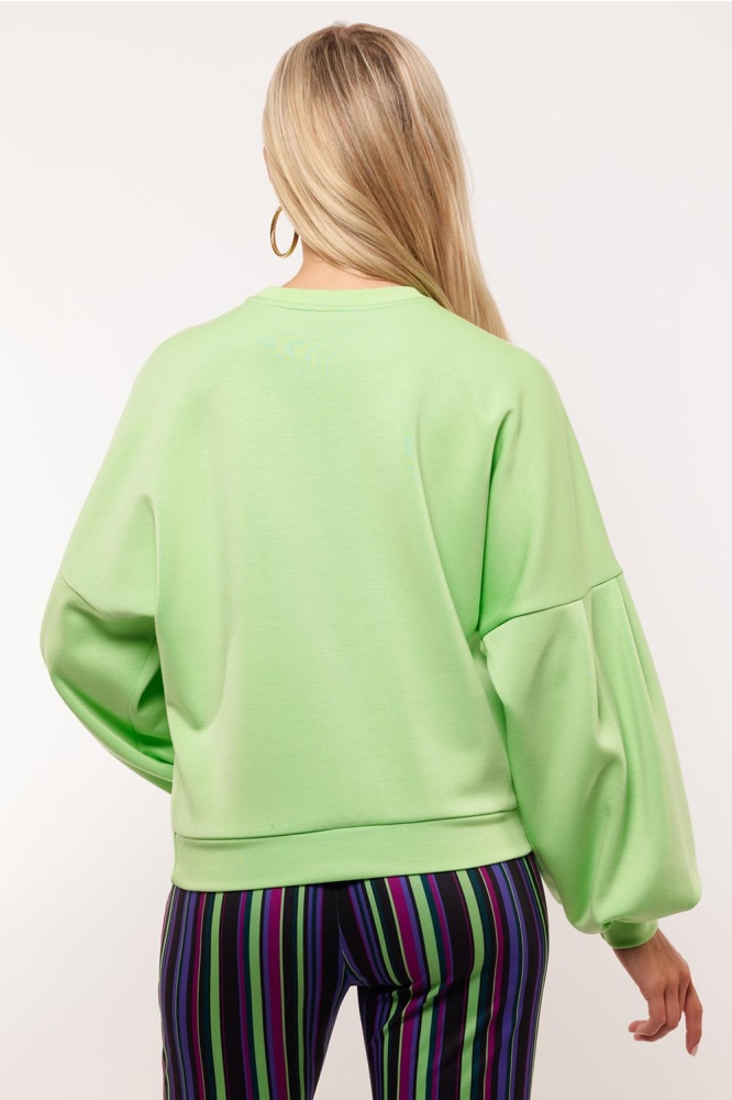 DEE SWEATER 24NQF15 735 FRESH LIME