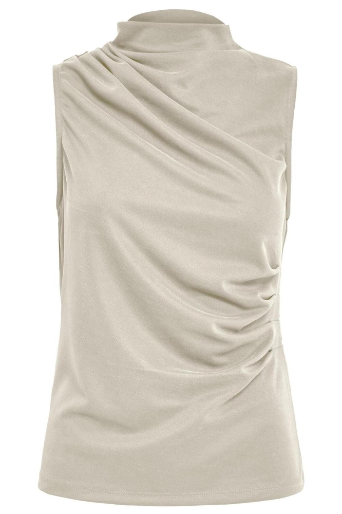 DANIELA SLEEVELESS TOP PC8058 2206 FOG SAND