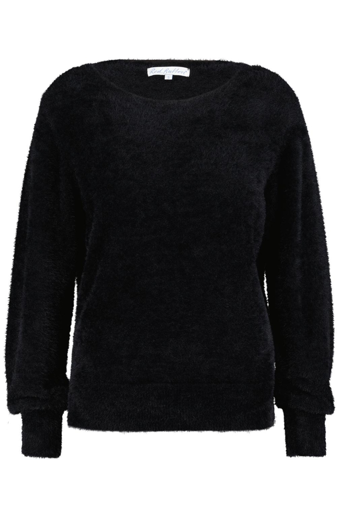 BODI FLUFFY SWEATER SRB4342 1 BLACK