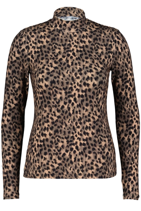 Red Button rolinde leopard top