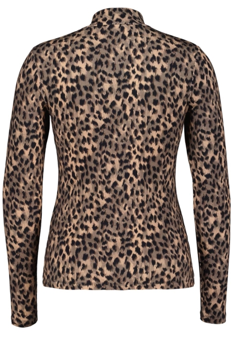 Red Button rolinde leopard top