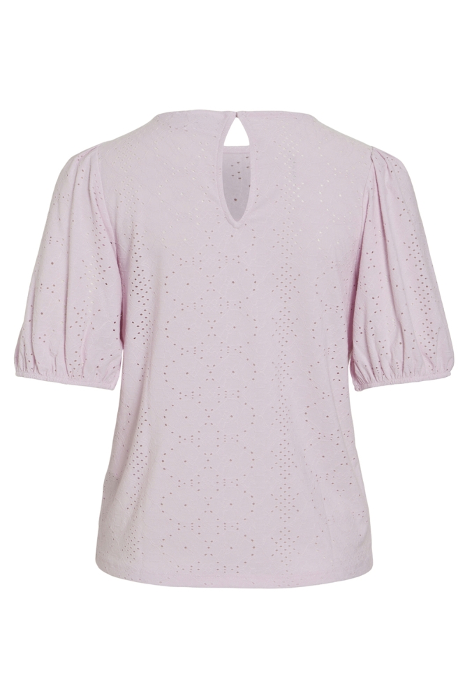 VIKALLY O-NECK 2/4 TOP - NOOS 14101667 WINSOME ORCHID