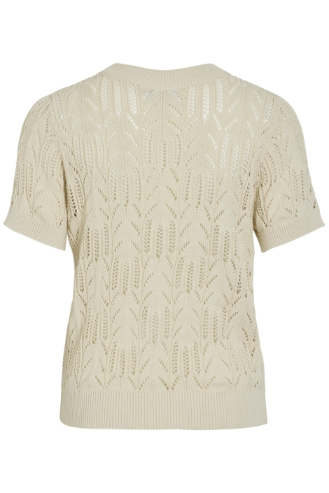 Vila vicotti s/s o-neck knit top - noos