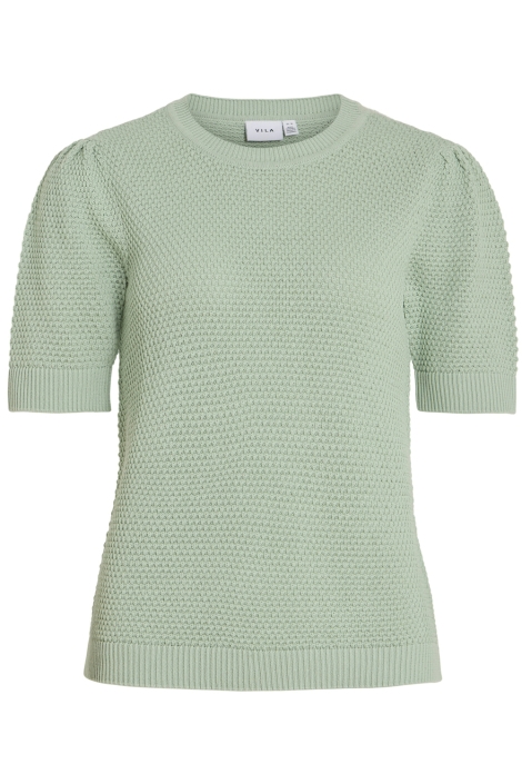 Vila vidalo o-neck s/s knit top - noos